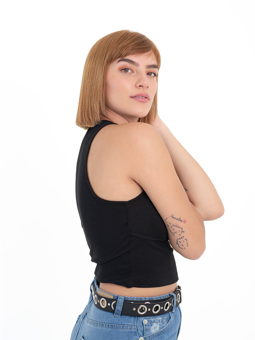 TOP MANGA SISA ILIANA NEGRO