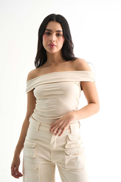 TOP HOMBROS DESCUBIERTOS TREA