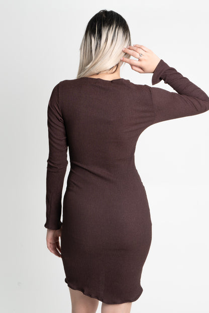 VESTIDO CORTO TEXTURA DAWSON