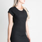 VESTIDO CORTO TEXTURA GABEIRA