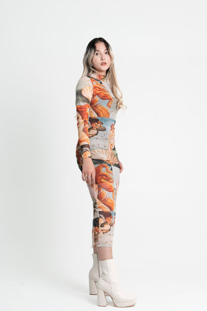 VESTIDO MESH MILAN TWO