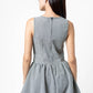 VESTIDO CORTO CUADROS E-C 8449.