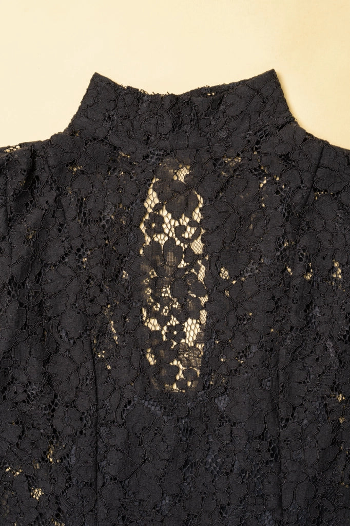 BH VESTIDO CORTO ENCAJE 8195.