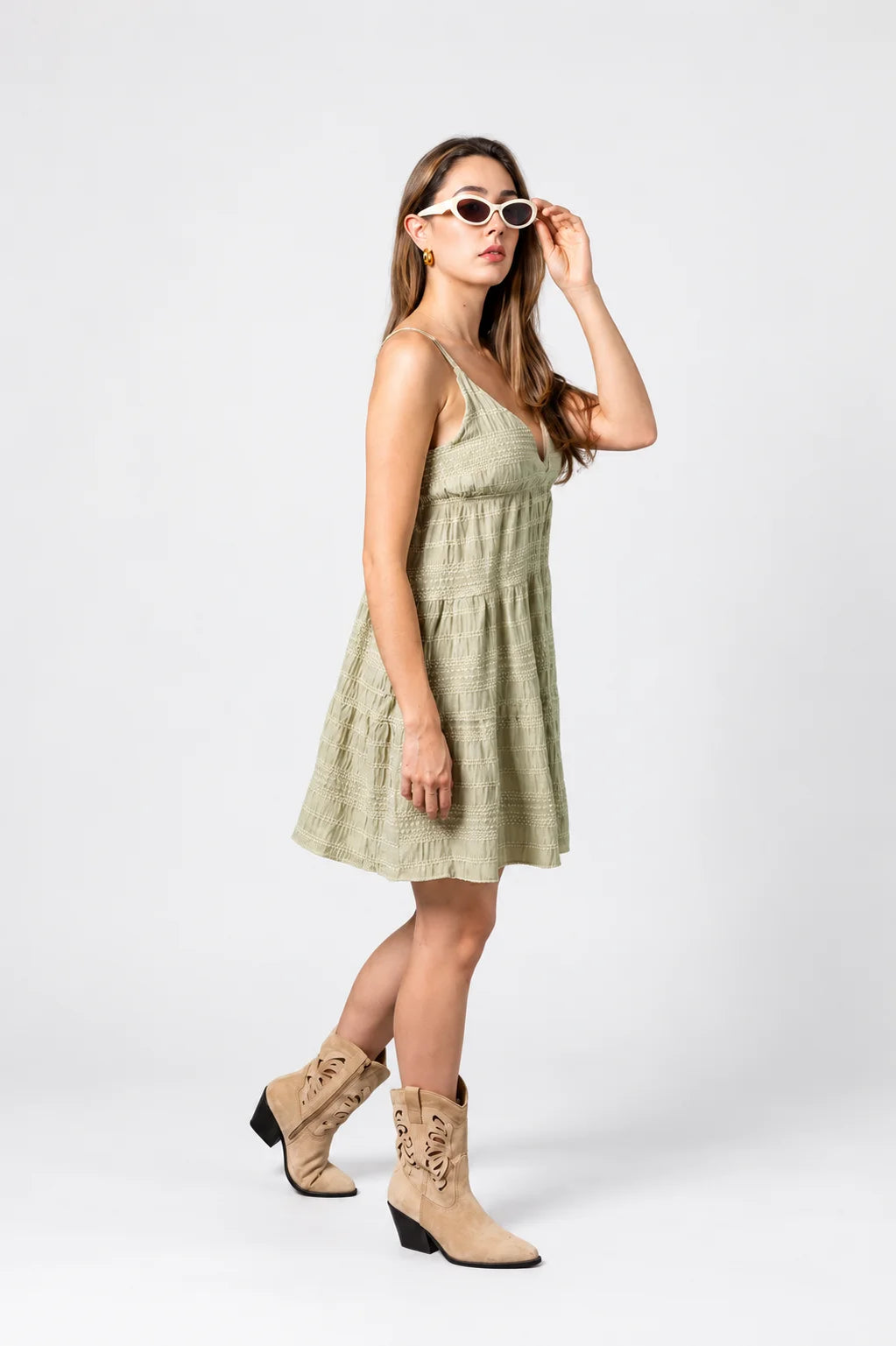 VESTIDO CORTO FLUIDO 8117