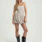 VESTIDO CORTO GLOBO 7167