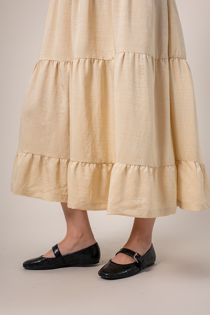 VESTIDO FLUIDO LARGO G-C 8515