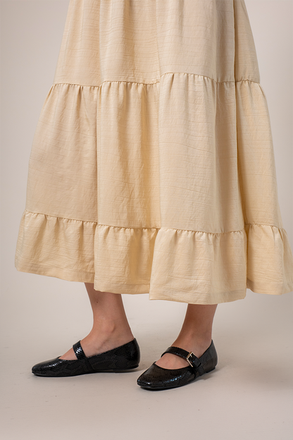 VESTIDO FLUIDO LARGO G-C 8515