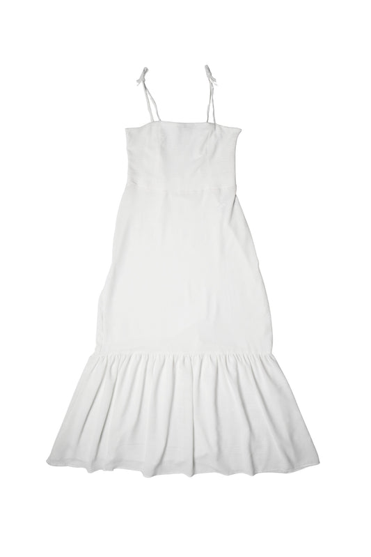 VESTIDO FLUIDO VOLANTE MOOREA