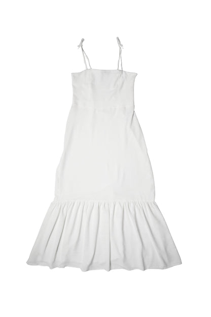 VESTIDO FLUIDO VOLANTE MOOREA