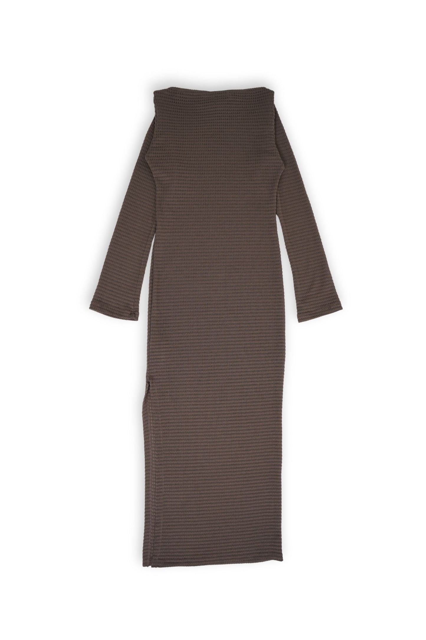 VESTIDO LARGO TEXTURA PAO