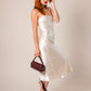 VESTIDO MIDI SATIN B-M 8560.