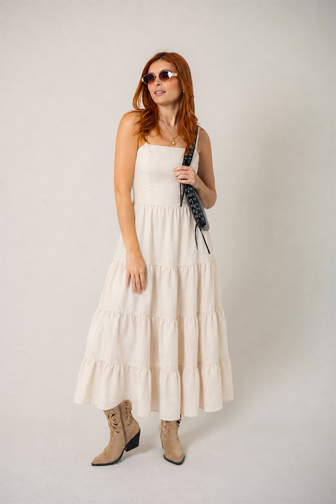 BH VESTIDO POPELINA LARGO 7187