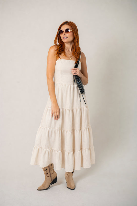 BH VESTIDO POPELINA LARGO 7187