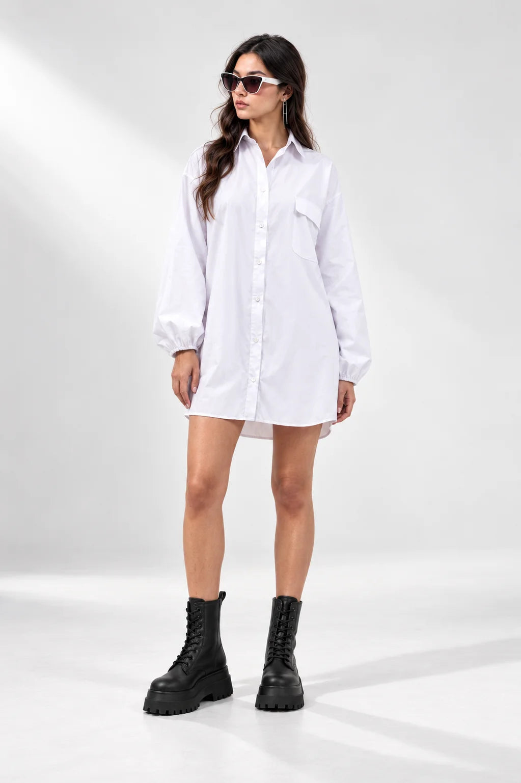 VESTIDO POPELINA OVERSIZE 7960