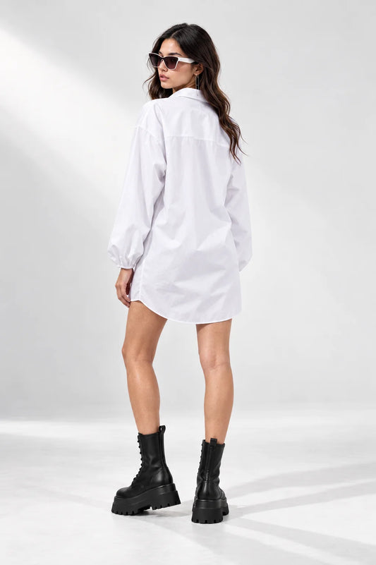 VESTIDO POPELINA OVERSIZE 7960