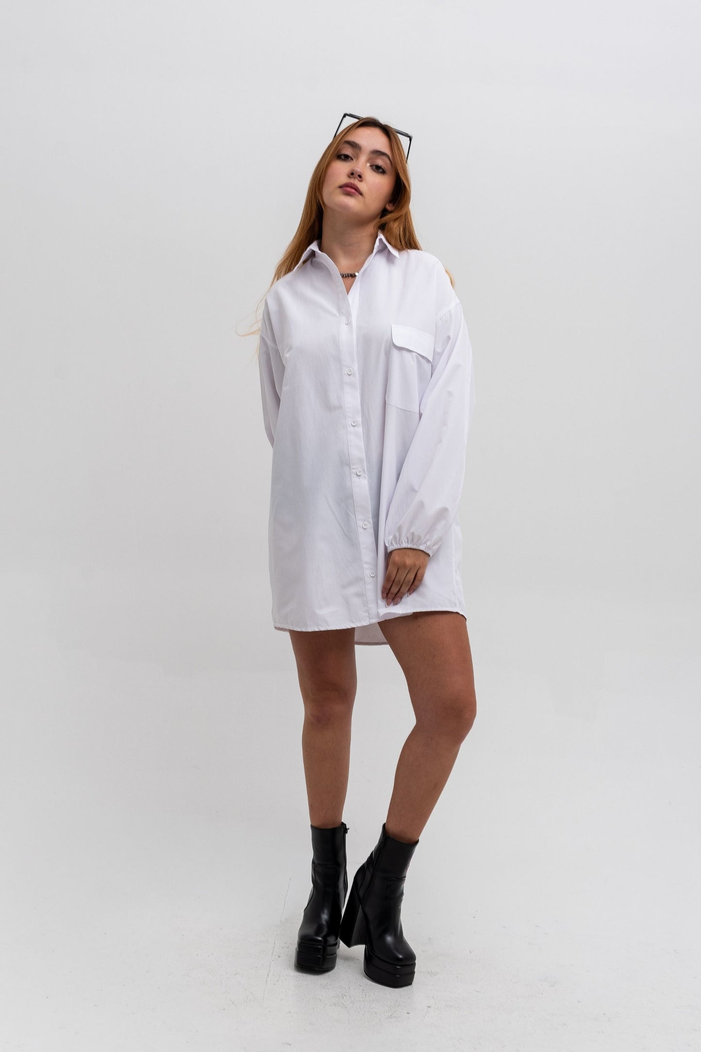 VESTIDO POPELINA OVERSIZE 7960