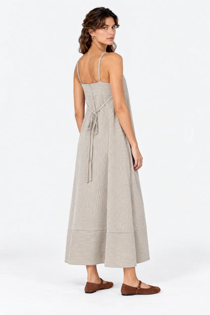 VESTIDO RAYAS G-C 9187
