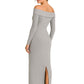 VESTIDO RIB HOMBROS DESCUBIERTOS 7149