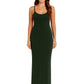 VESTIDO RIB LARGO AJUSTADO TIRANTES 7136