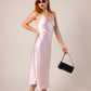 VESTIDO SATIN LARGO E-M 8563.