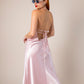 VESTIDO SATIN LARGO E-M 8563.