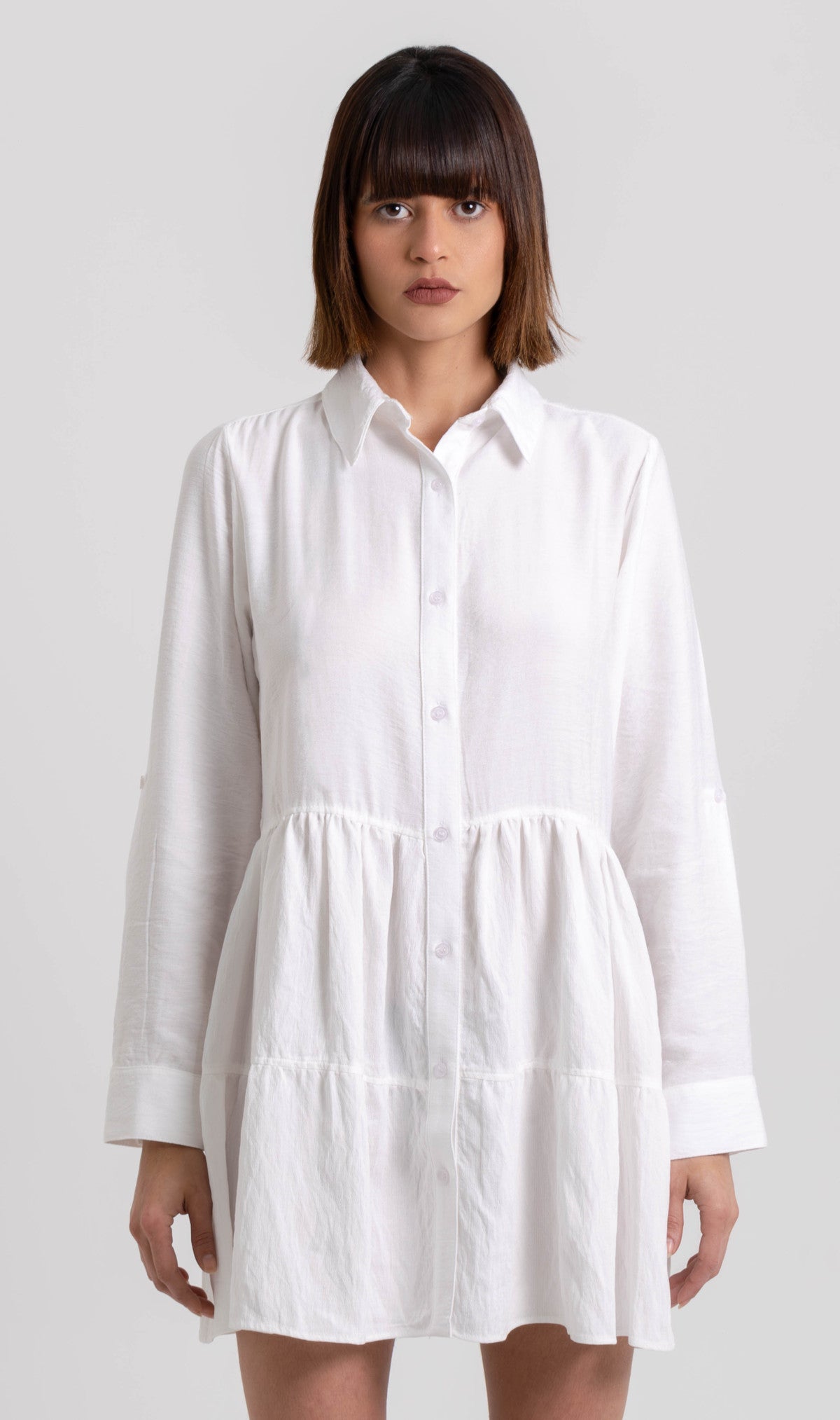 VESTIDO CAMISERO CORTO BIEL
