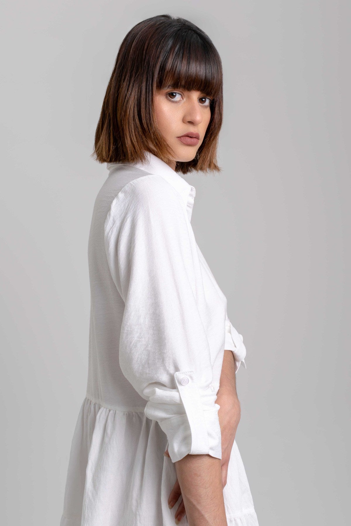 VESTIDO CAMISERO CORTO BIEL