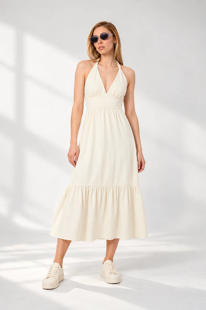 VESTIDO LARGO FLUIDO 6647