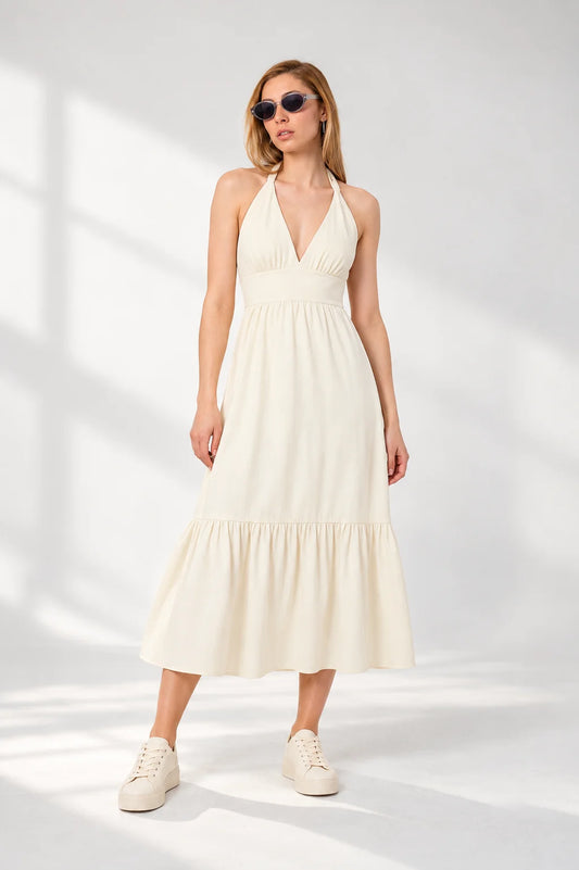 VESTIDO LARGO FLUIDO 6647