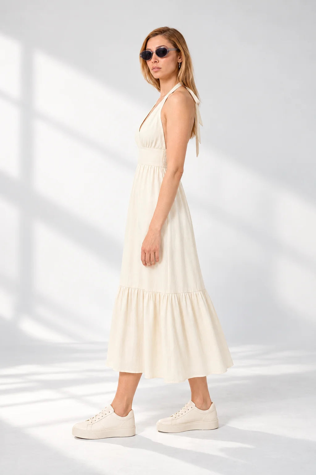 VESTIDO LARGO FLUIDO 6647