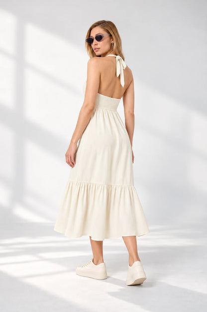 VESTIDO LARGO FLUIDO 6647