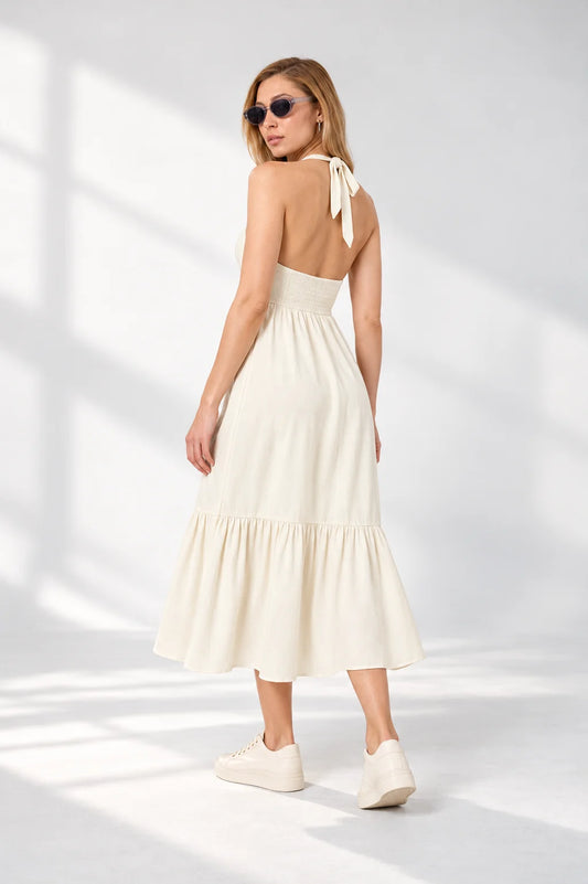 VESTIDO LARGO FLUIDO 6647