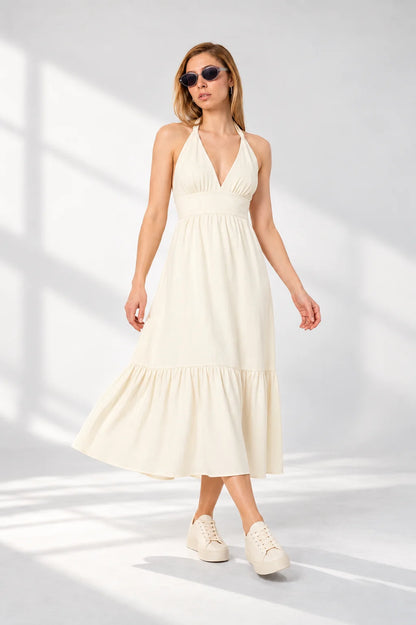 VESTIDO LARGO FLUIDO 6647
