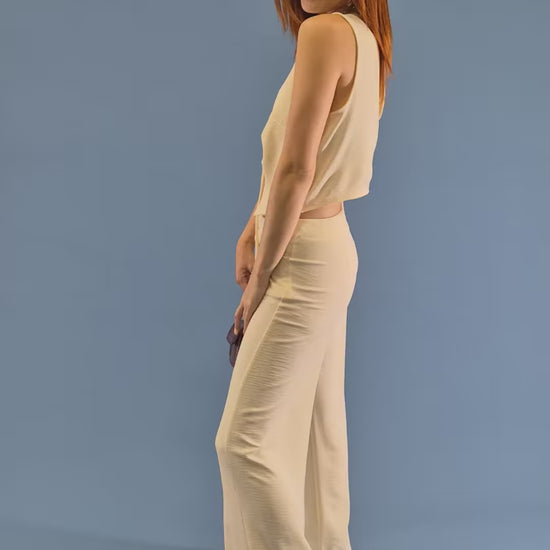 BLUSA FRUNCE ESCOTE EN V G-C 8070.