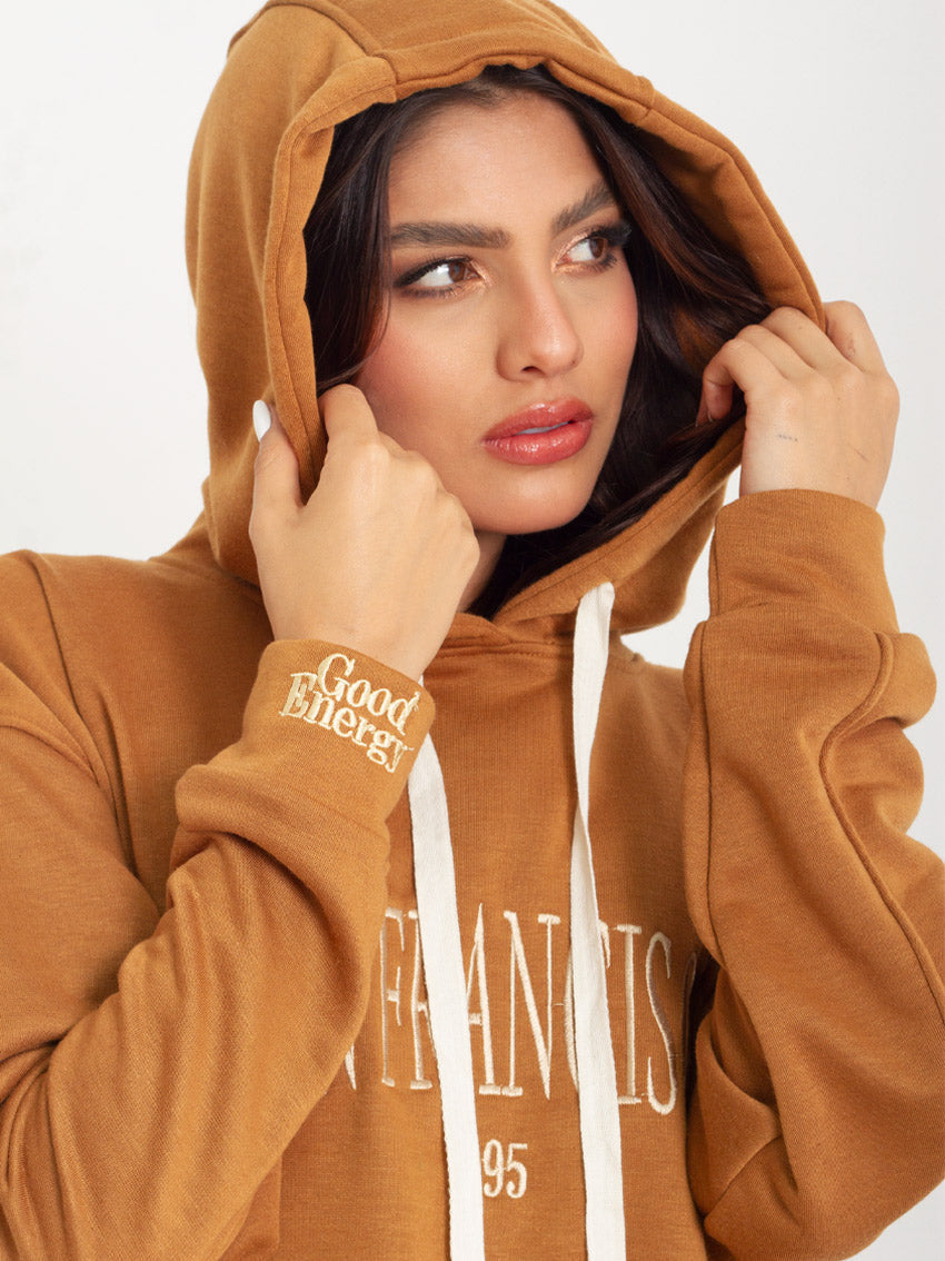 BUZO OVERSIZE SAN FRANCISCO VERDE MILITAR