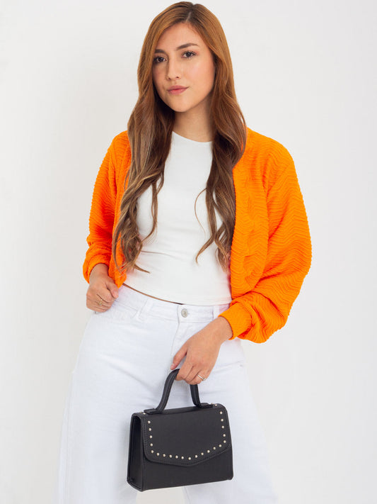CARDIGAN FREE NARANJA