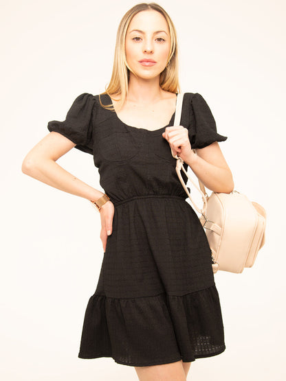 VESTIDO MINI BAMBINA AZUL