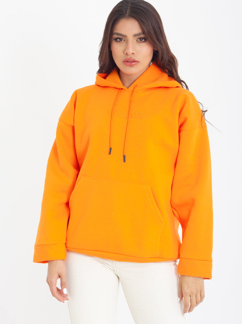 BUZO OVERSIZE STEFANO NARANJA