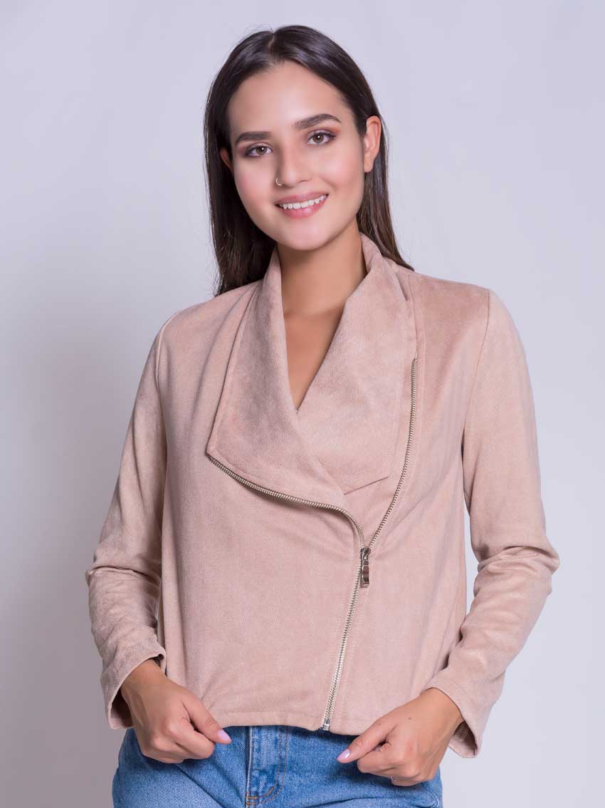 Chaqueta Gamuzada Aurora.
