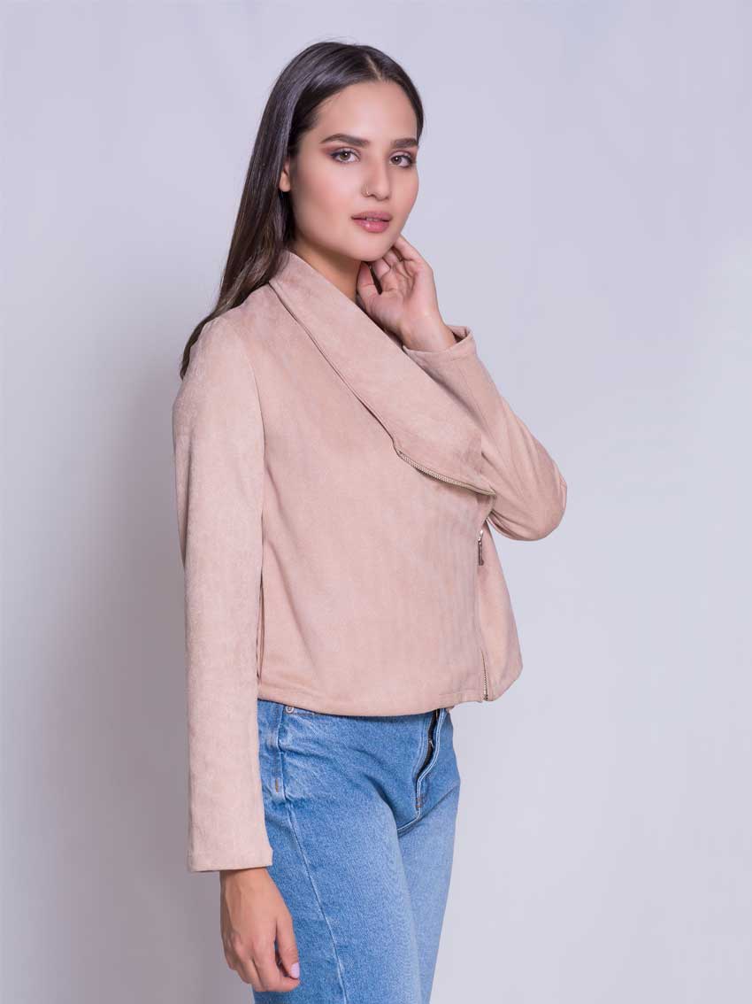 Chaqueta Gamuzada Aurora.