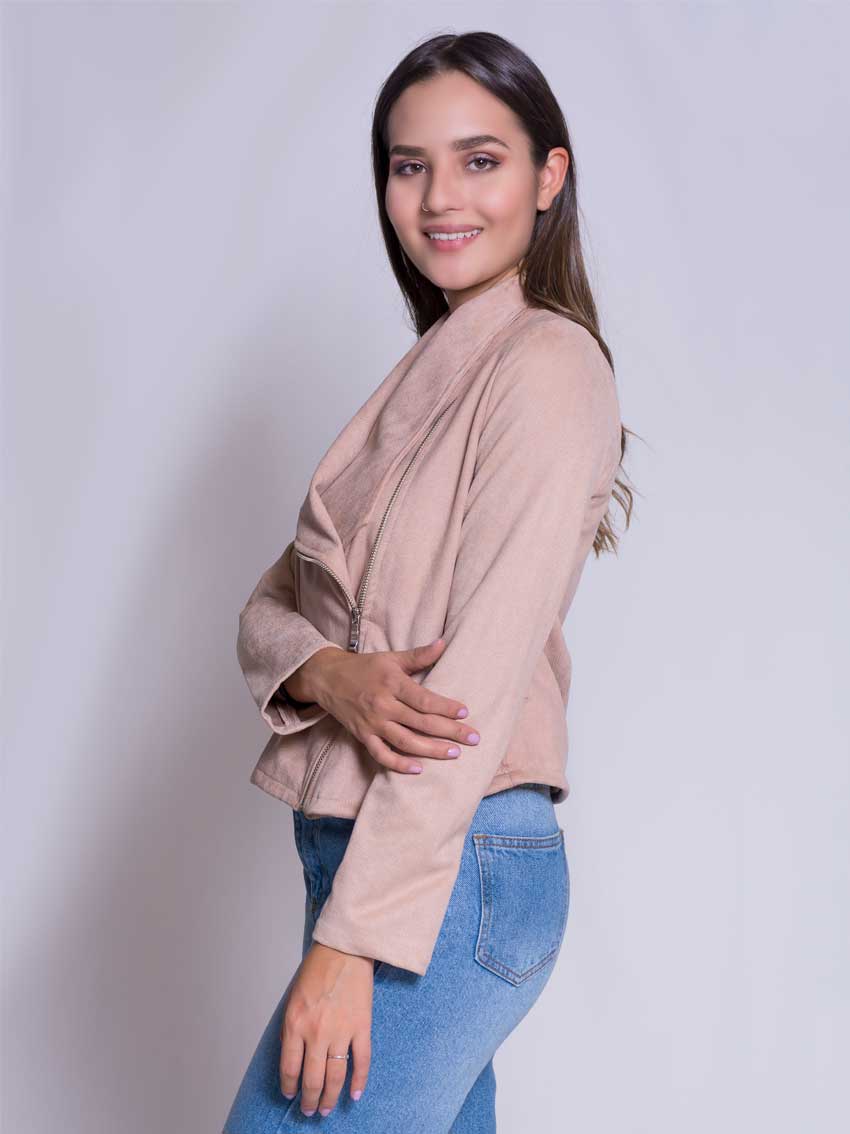 Chaqueta Gamuzada Aurora.