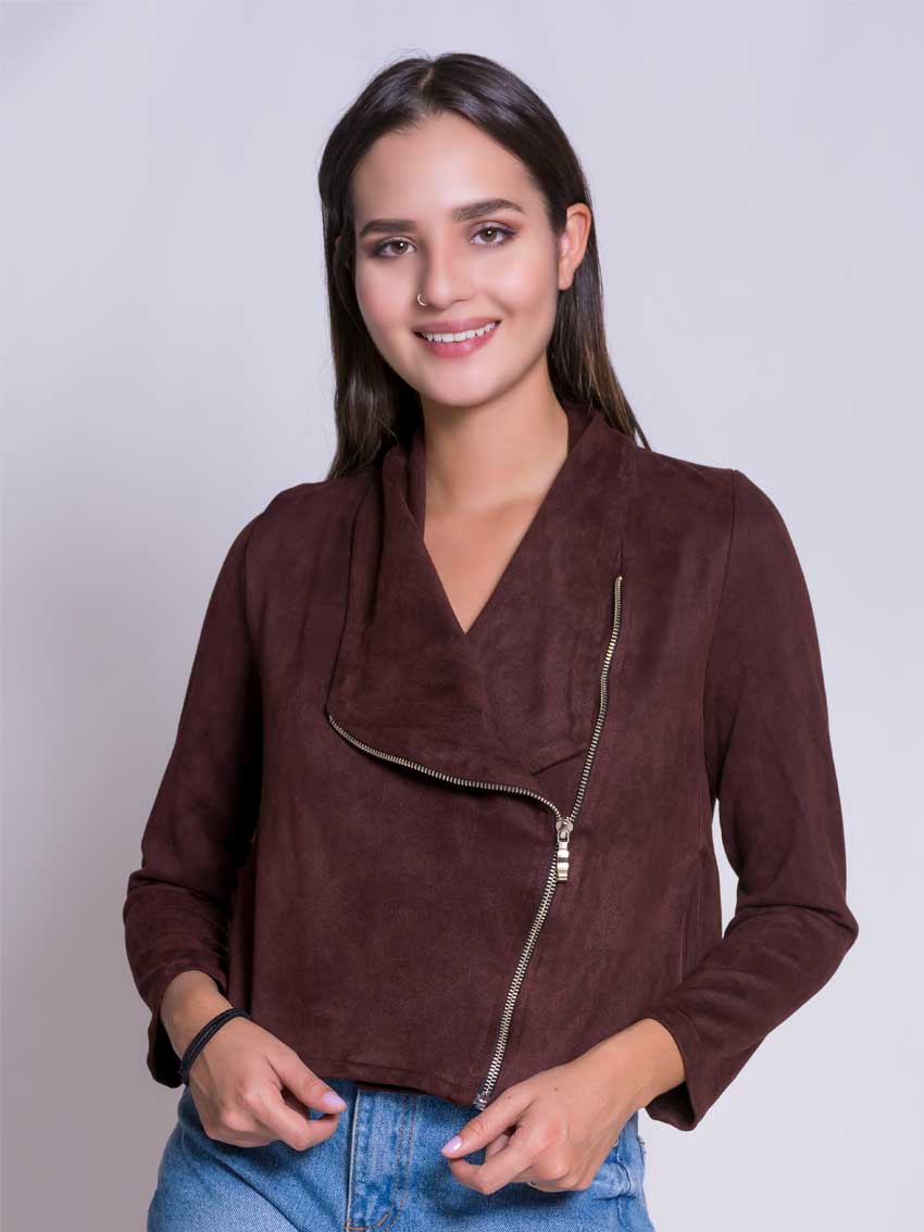 Chaqueta Gamuzada Aurora.