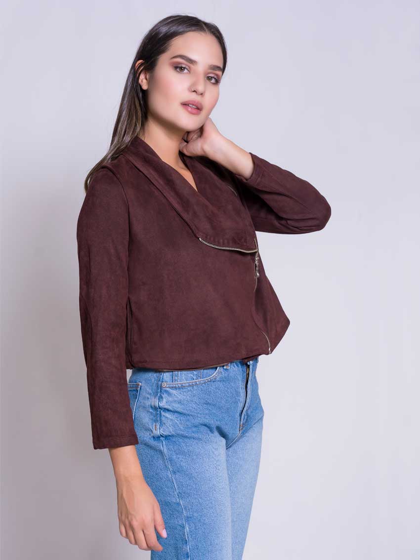 Chaqueta Gamuzada Aurora.