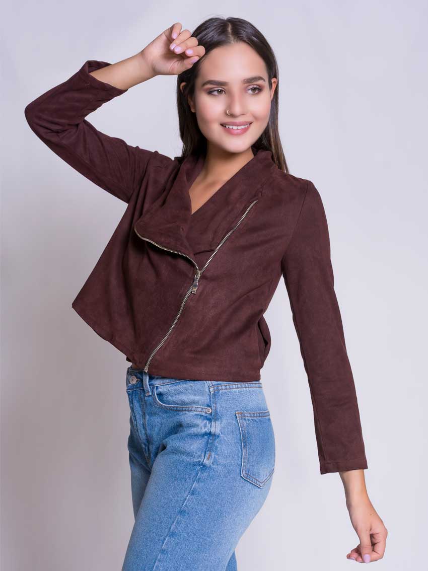Chaqueta Gamuzada Aurora.
