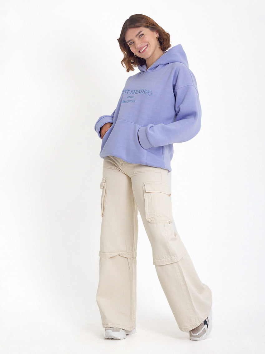BUSO OVERSIZE LONGO AZUL