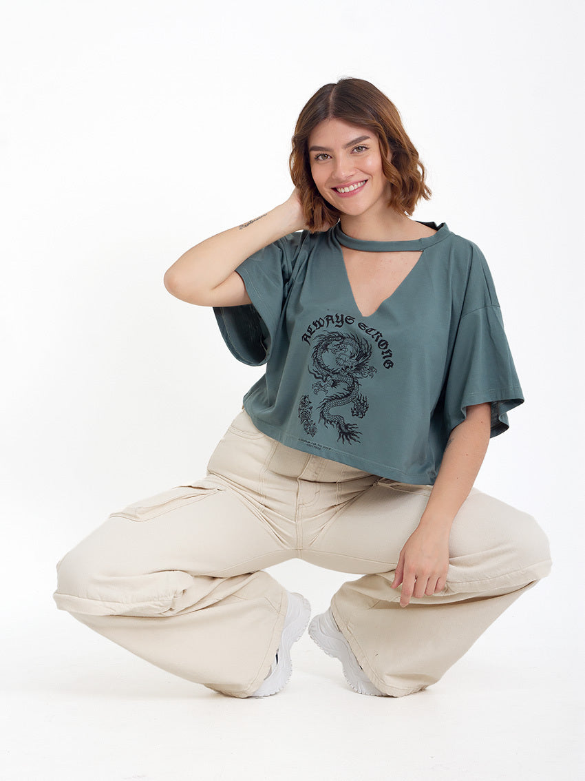 CAMISETA SHANNA VERDE