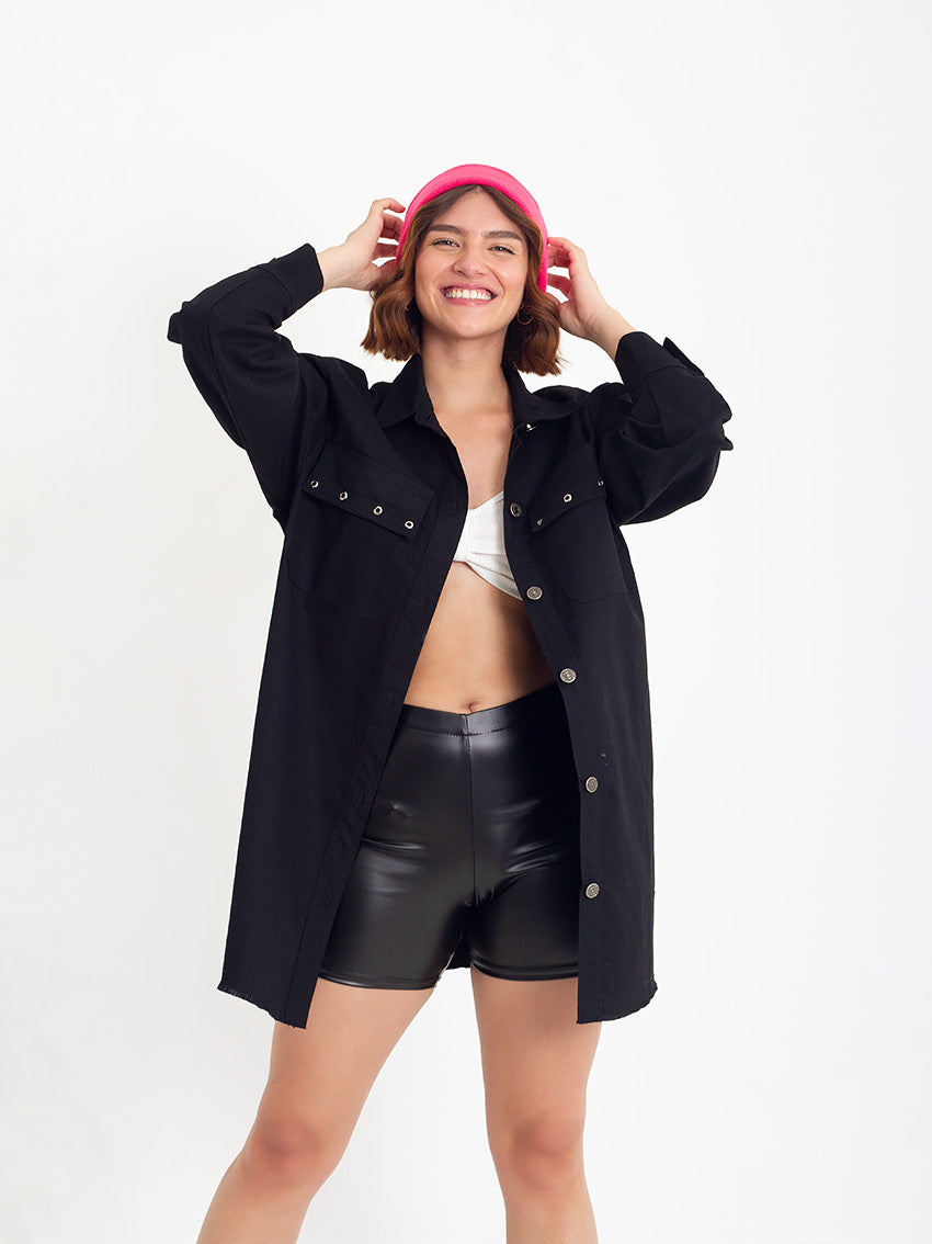 CHAQUETA KEIMI NEGRO