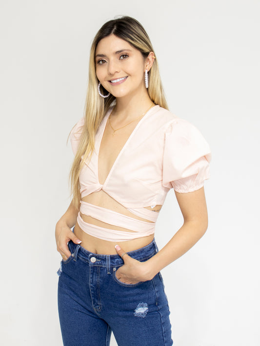 BLUSA ANUDADA LUXURY