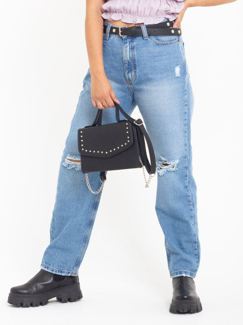 JEAN MOM FIT PUCCI